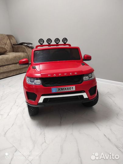 Детский электромобиль двухместный бу