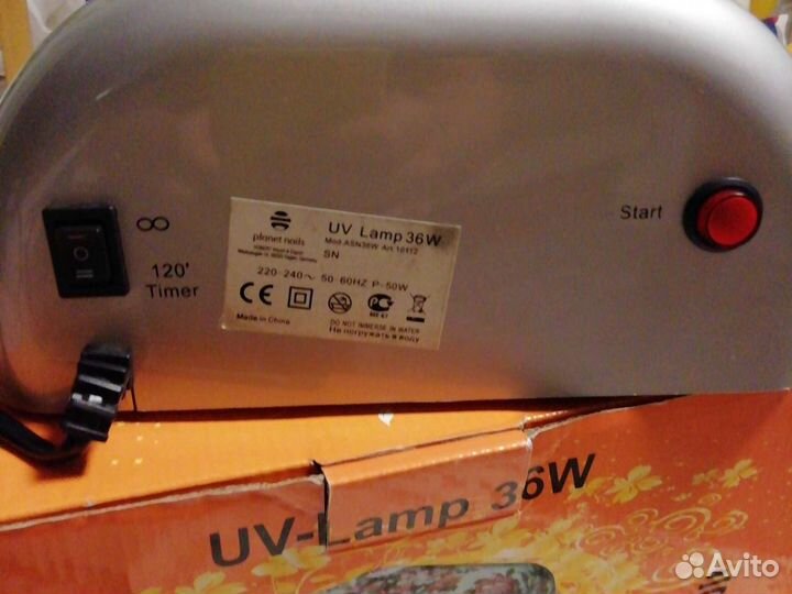Лампа uv-lamp36w