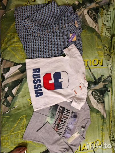 Пакет фирменных вещей на мальчика 92-104