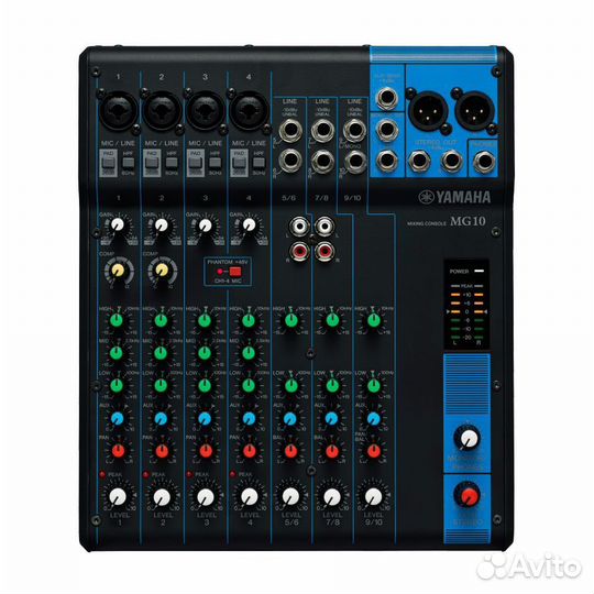 Микшерный пульт Yamaha MG-10 на гарантии