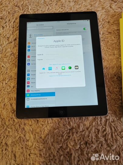 Планшет iPad 4 поколения wifi + LTE