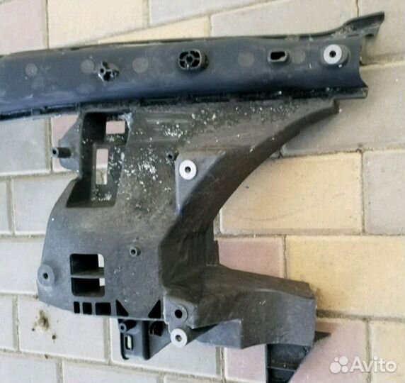 Панель радиатора мерседес Vito 639 A6395843238