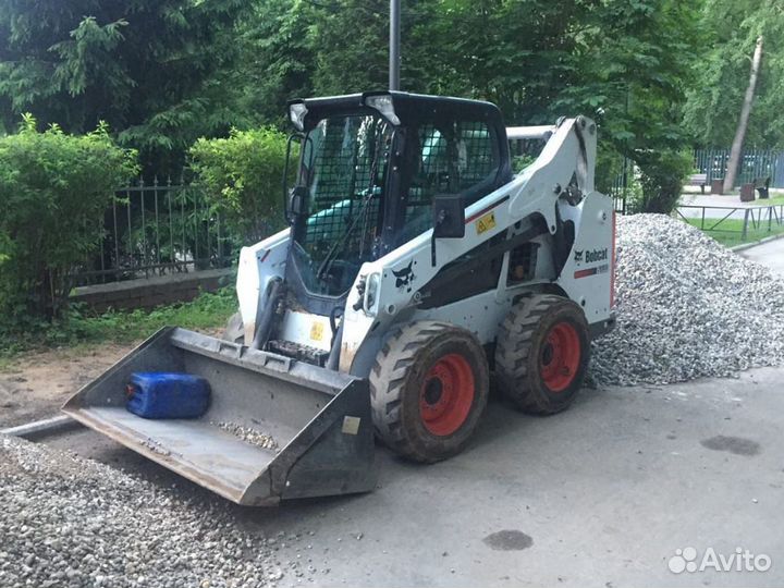 Услуги мини погрузчика бобкэт