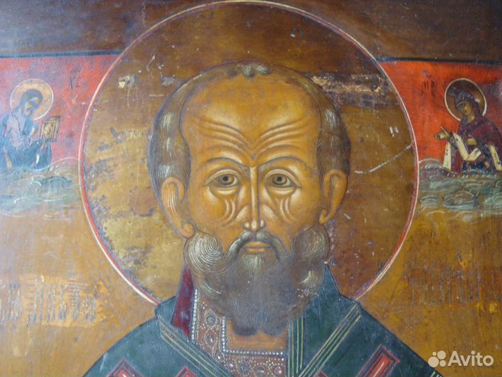 Икона Святой Николай Чудотворец. Ковчег