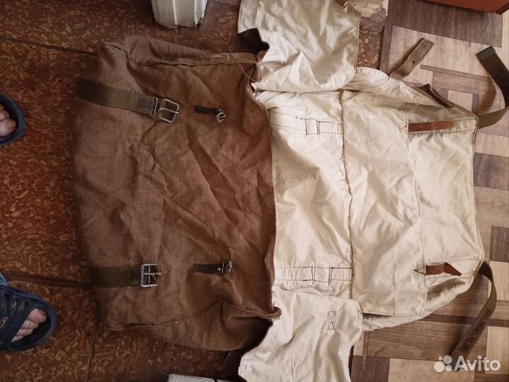 Вьюк и вещмешок для перевозки лошадьми