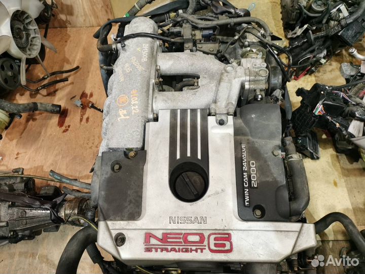 Двигатель Nissan Laurel RB20-DE