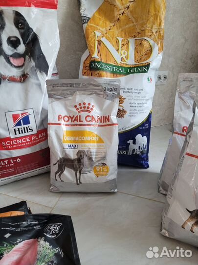 Корм для собак n&d, Farmina, Hill's.Grandorf