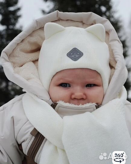 Шапка шлем чудо-кроха