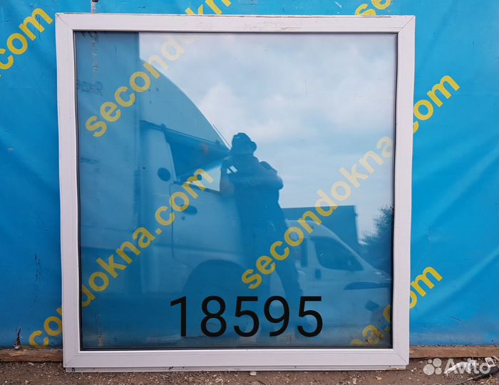 Пластиковое окно Б/У 1430(в)х1430(ш)