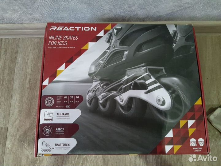 Ролики детские reaction