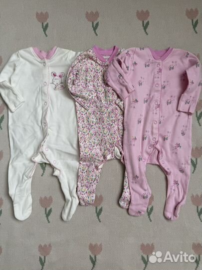 Вещи на девочку 56 р (next, hm, mothercare)