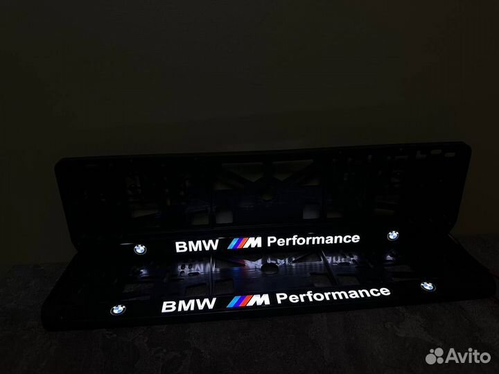 Номерная рамка c вашим логотипом и дизайном