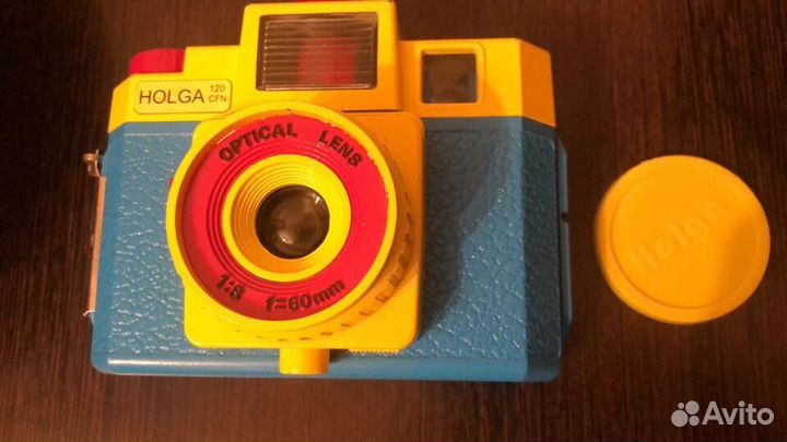 Пленочный фотоаппарат holga 120 CFN