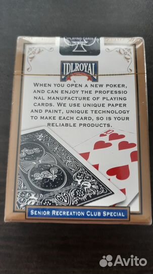 Карты игральные для покера JDL Royal