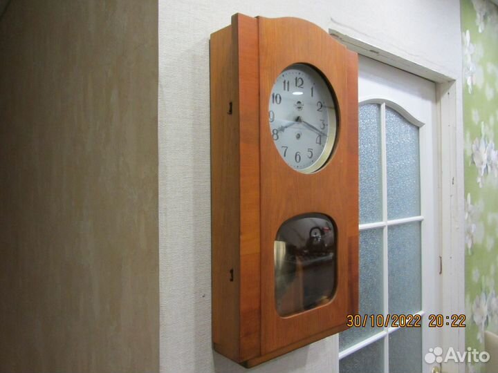 Часы старинные очз Янтарь 1955 год