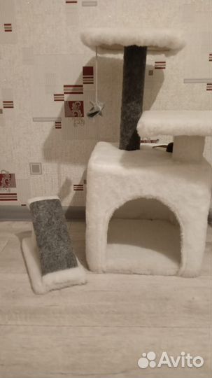 Когтеточка домик для кошки