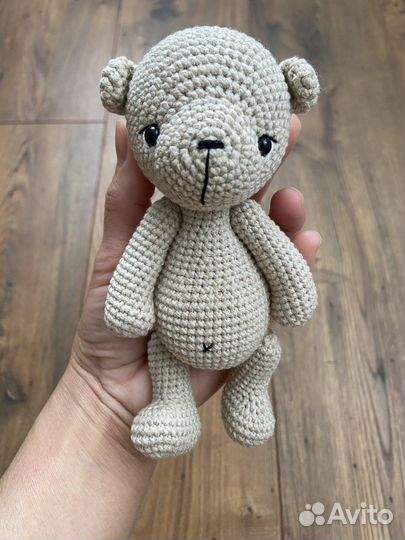 Вязанная игрушка Медвежонок. Handmade