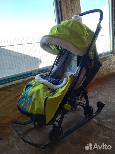 Коляска санки