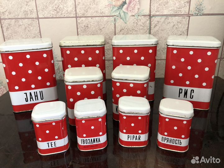 Банки жестяные СССР