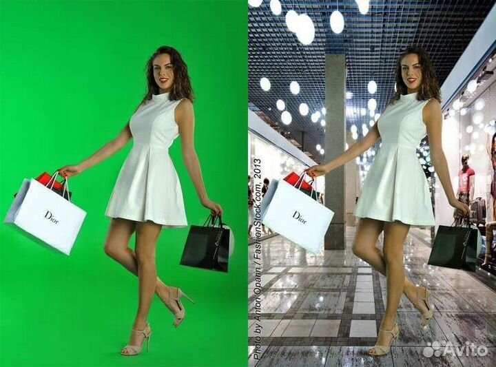 Хромакей 3*4 метра + Стойки (дополнительно)