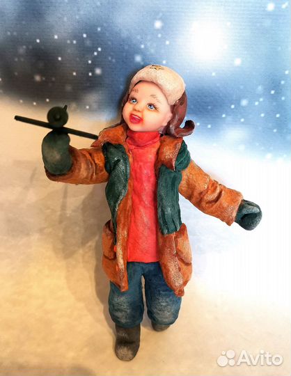 Ватная игрушка 