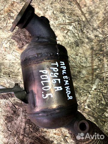 Приёмная труба Volkswagen Polo 5