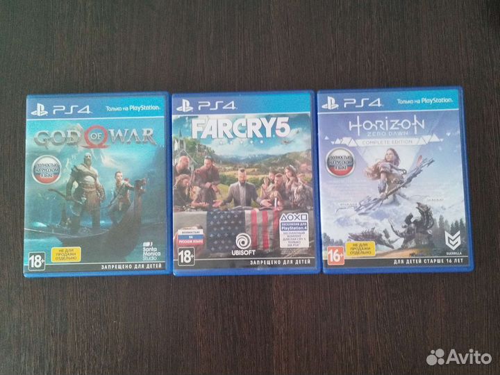 Игры для приставок ps4