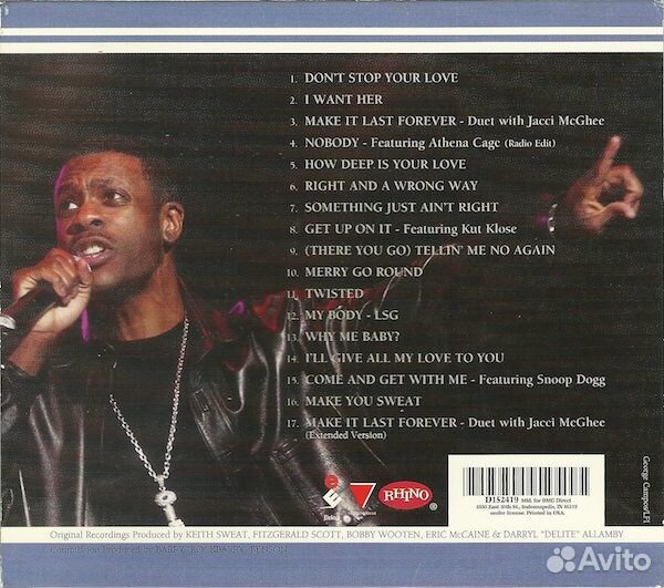 Keith Sweat - Make You Sweat: The Best Of Keith Sw