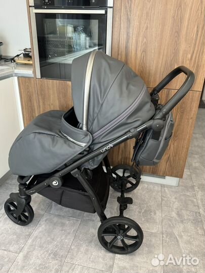 Коляска tutis uno 3 plus 2 в 1 экокожа
