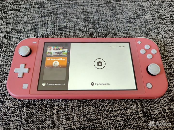 Nintendo Switch Lite Прошитая (Чип)