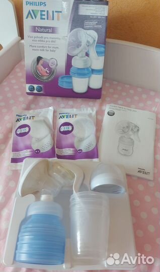Молокоотсос avent ручной