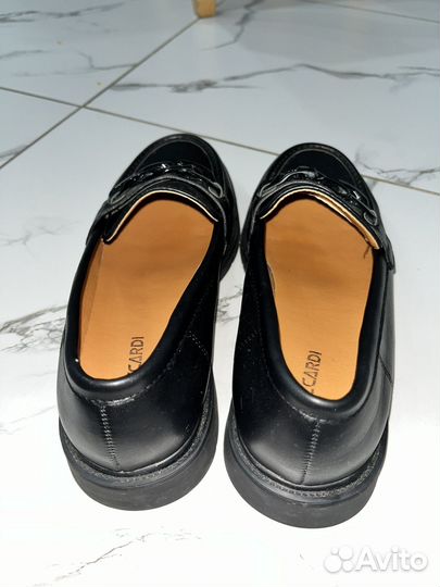 Лоферы женские 37 размер черные