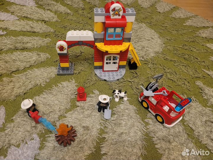Lego duplo пожарная станция