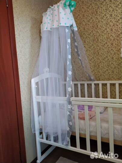 Балдахин для детской кроватки
