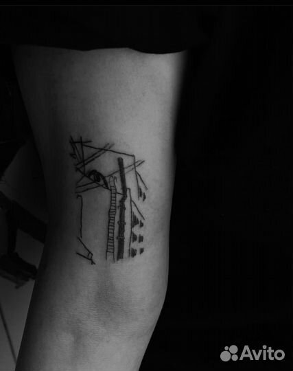 Мини татуировки