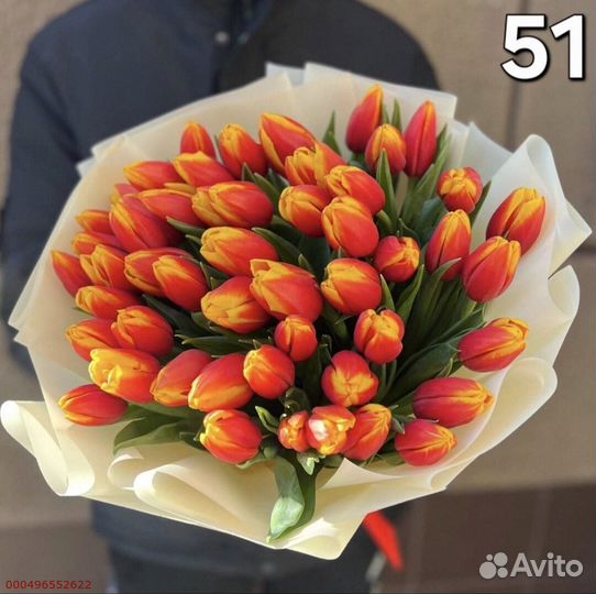 Букеты из тюльпанов (Арт.14756)