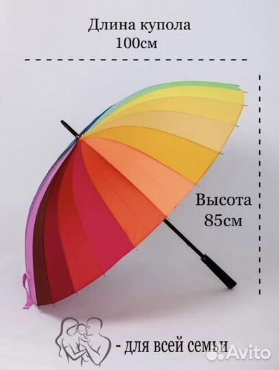 Зонт трость