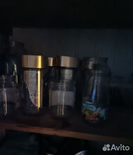Банки стеклянные от кофе и не только, цена за всё