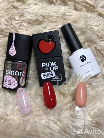 Гель-лак, базы, топ