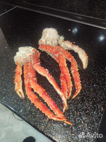 Клешни краба и другие морепродукты