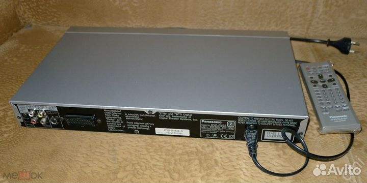 Panasonic DVD-RV62 (DVD/CD Player проигрыватель)