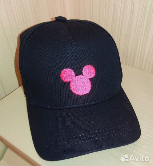 Бейсболка Минни-Маус неон / кепка Микки-Маус