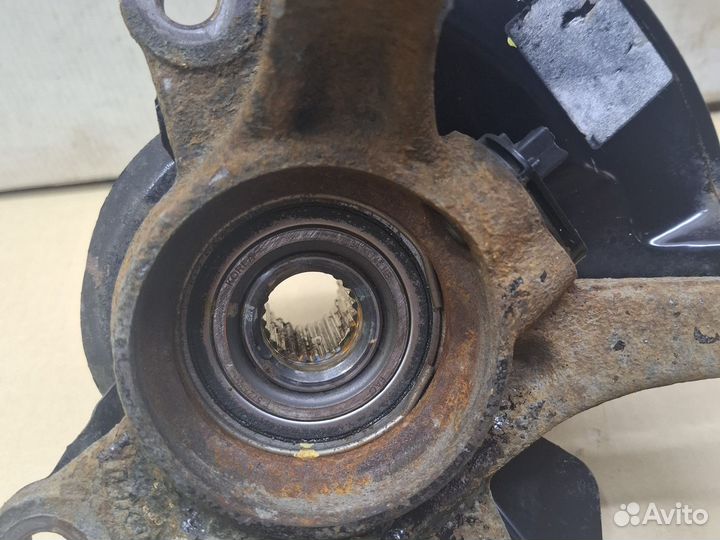 Поворотный кулак левый Kia Picanto 2 TA