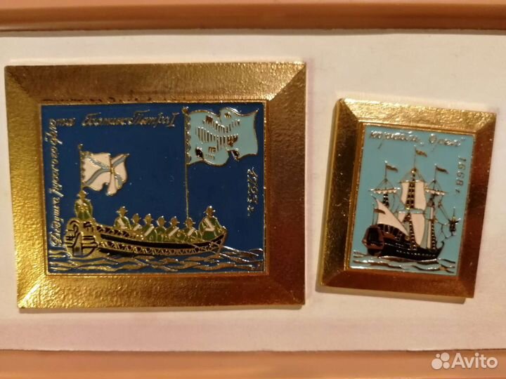 Значки Корабли русского флота