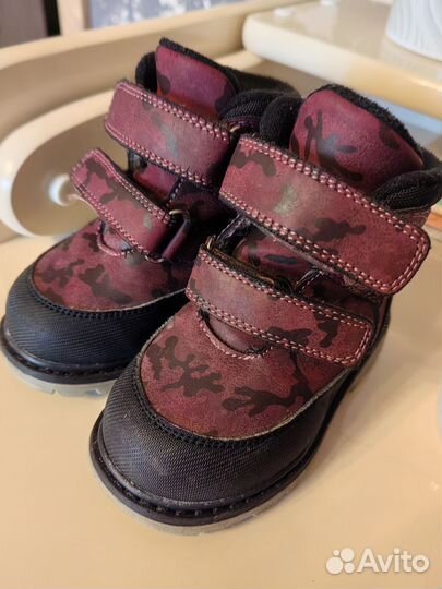 Ботинки демисезонные для девочки 21 размер