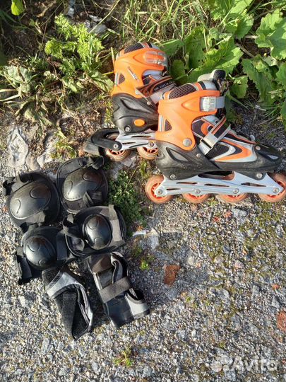 Ролики раздвижные б/у Gaoxin