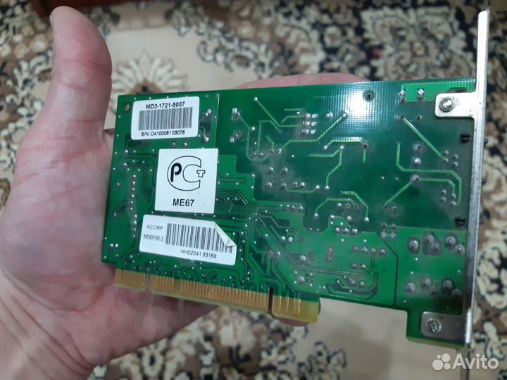 Встраиваемый модем Acorp M56PIM-2