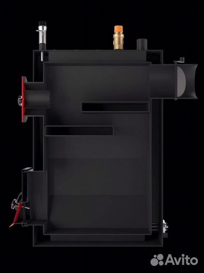 Твердотопливный котёл 50 квт