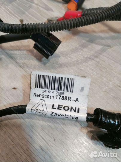 Проводка подкапотная двигателя Renault logan 2