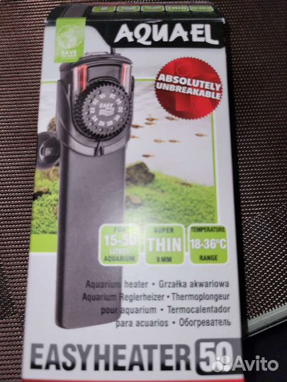 Фильтр, терморегулятор для аквариума aquael